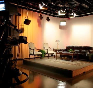 Podcast video production set scottsdale